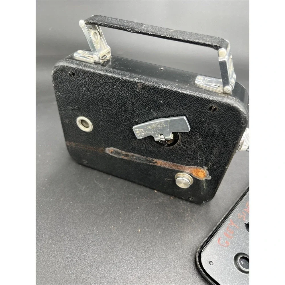 Cine Kodak Eight Model 25 Film Camera 8mm with Case 1930's Home Movie Untested